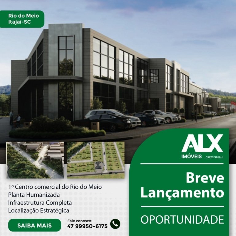 Breve lançamento comercial no Rio do Meio